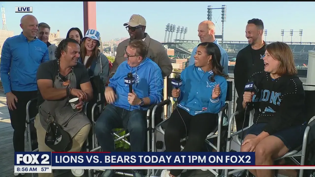Lions Tailgate Interview from the Madison Building