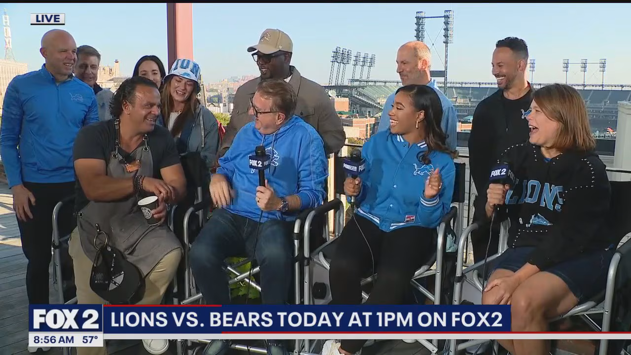 Lions Tailgate Interview from the Madison Building
